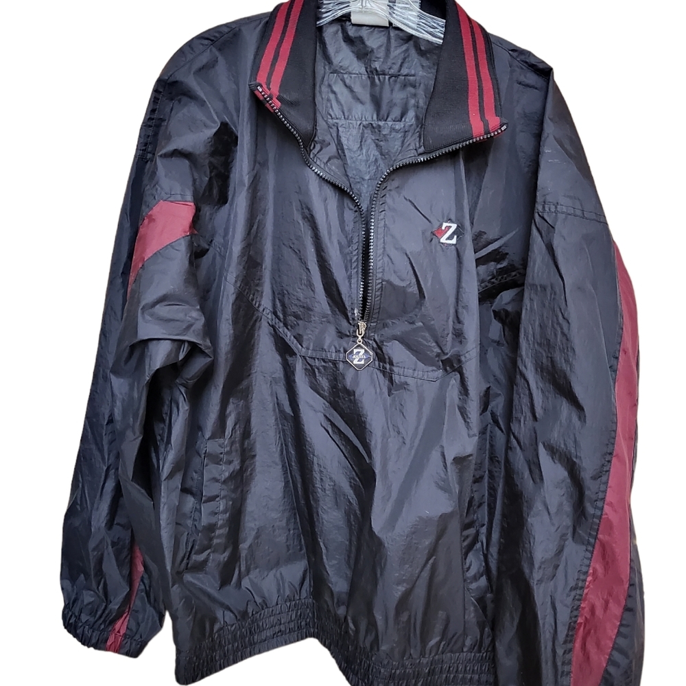 Vintage Jerzees Half Zip Pullover Wind Breaker - image 1